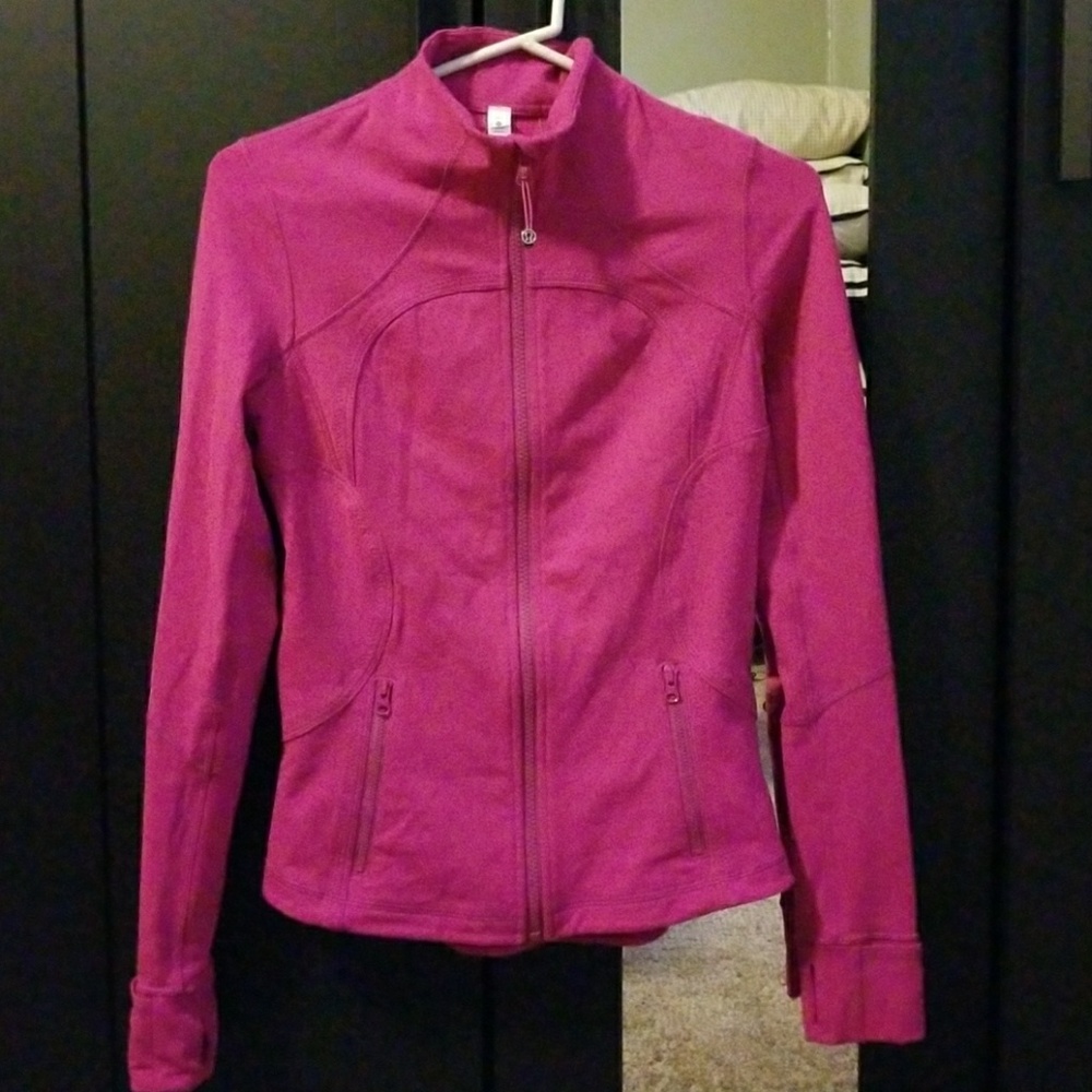 Lululemon Zip up pink